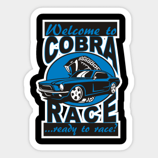 Cobra Race Sticker